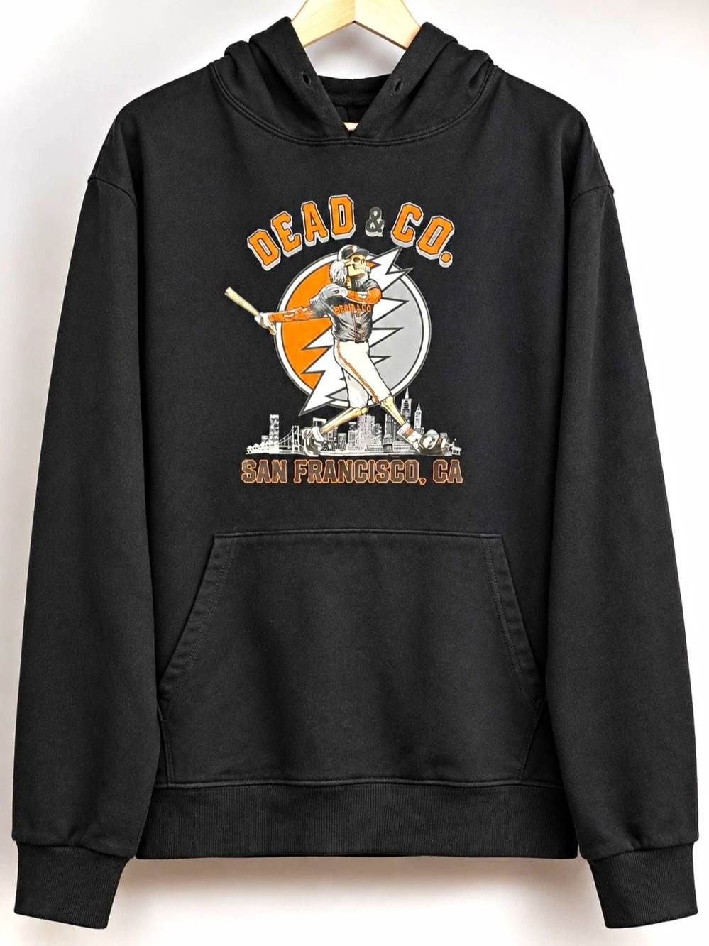 Official Dead & Company Final Tour 2023 Hoodie San Fran Oracle Park Size XL RARE